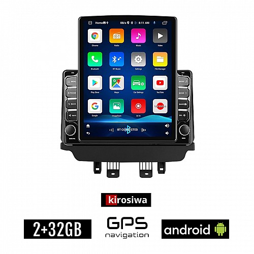 KIROSIWA MAZDA CX-3 (μετά το 2018) Android οθόνη αυτοκίνητου 2GB με GPS WI-FI (ηχοσύστημα αφής 9.7" ιντσών OEM Youtube Playstore MP3 USB Radio Bluetooth Mirrorlink εργοστασιακή, 4x60W, AUX)