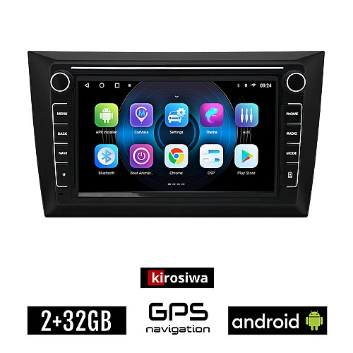 VOLKSWAGEN GOLF 6 (2008 - 2013) Android οθόνη αυτοκίνητου 2GB με GPS WI-FI (VW ηχοσύστημα αφής 8" ιντσών Youtube Playstore MP3 USB Radio Bluetooth Mirrorlink εργοστασιακή, 4x60W, Navi, μαύρη)