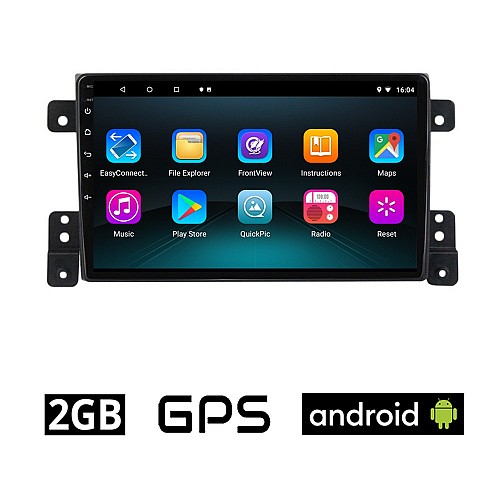 CAMERA + SUZUKI GRAND VITARA (2005 - 2015) Android οθόνη αυτοκίνητου 2GB με GPS WI-FI (ηχοσύστημα αφής 9" ιντσών OEM Youtube Playstore MP3 USB Radio Bluetooth Mirrorlink εργοστασιακή, AUX, 4x60W) 5147