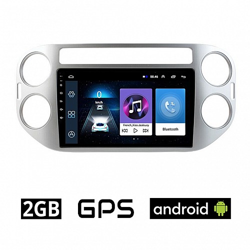 Volkswagen VW TIGUAN (2009 - 2016) Android οθόνη αυτοκίνητου 2GB με GPS WI-FI (ηχοσύστημα αφής 9" ιντσών OEM Youtube Playstore MP3 USB Radio Bluetooth, Εργοστασιακή, 4x60W, Mirrorlink, AUX) VO26SV-2GB