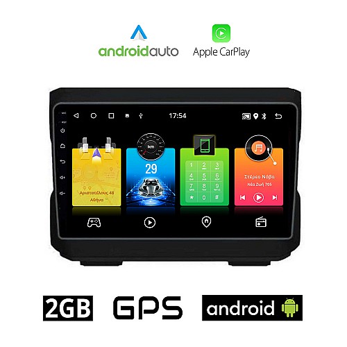 JEEP GRAND CHEROKEE (2007-2011) Android οθόνη αυτοκίνητου 2GB με GPS WI-FI (ηχοσύστημα αφής 10" ιντσών OEM Android Auto Apple Carplay Youtube Playstore MP3 USB Radio Bluetooth Mirrorlink εργοστασιακή, 4x60W, AUX)