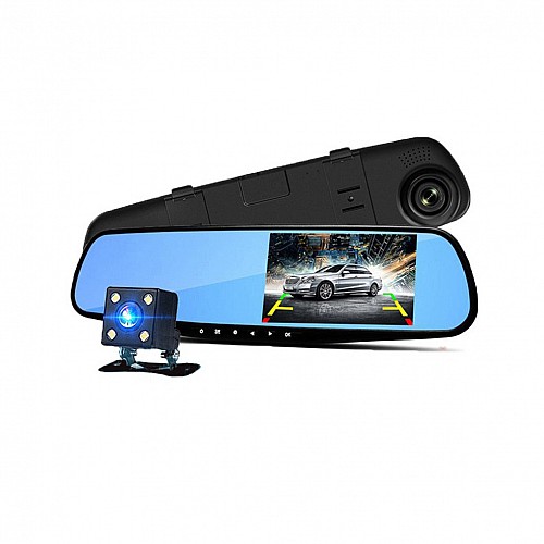 Καθρέπτης με Κάμερα DVR Αυτοκινήτου 1080P με Οθόνη 3.5" με Κλιπ 6620