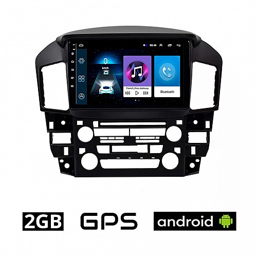 LEXUS RX 300 (1998 - 2003) Android οθόνη αυτοκίνητου 2GB με GPS WI-FI (ηχοσύστημα αφής 9" ιντσών OEM Youtube Playstore MP3 USB Radio Bluetooth Mirrorlink εργοστασιακή, 4x60W, AUX) LE85-2GB