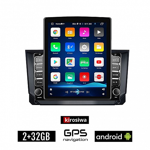 KIROSIWA SEAT ARONA (μετά το 2017) Android οθόνη αυτοκίνητου 2GB με GPS WI-FI (ηχοσύστημα αφής 9.7" ιντσών OEM Youtube Playstore MP3 USB Radio Bluetooth Mirrorlink εργοστασιακή, 4x60W, AUX)