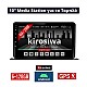 KIROSIWA 6+128GB Android Media Station 10" ιντσών για το ταμπλό του αυτοκινήτου με Ελληνικό GPS πλοηγό και WI-FI Bluetooth USB Youtube (οθόνη αφής radio ηχοσύστημα Playstore MP3 Mirrorlink 4x60W FM βάση tablet universal φορτηγό truck van) FS65-6GB