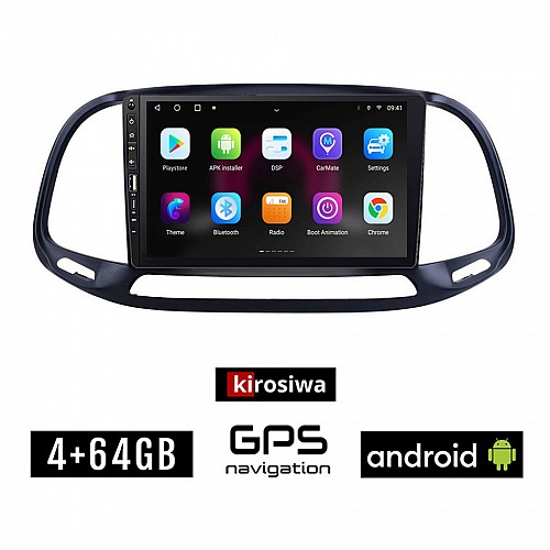 OPEL COMBO (2015 - 2018) Android οθόνη αυτοκίνητου 4GB με GPS WI-FI (ηχοσύστημα αφής 9" ιντσών OEM Youtube Playstore MP3 USB Radio Bluetooth Mirrorlink εργοστασιακή, 4x60W, Navi)