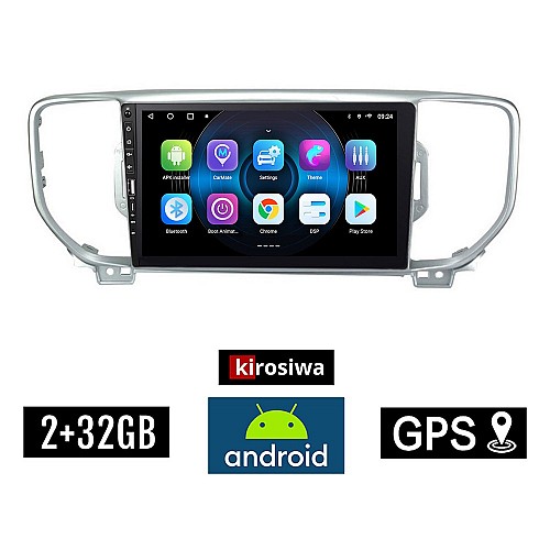 KIA SPORTAGE (2016 - 2018) Android οθόνη αυτοκίνητου 2GB με GPS WI-FI (ηχοσύστημα αφής 9" ιντσών OEM Youtube Playstore MP3 USB Radio Bluetooth Mirrorlink εργοστασιακή, 4x60W, Navi) WR7078189