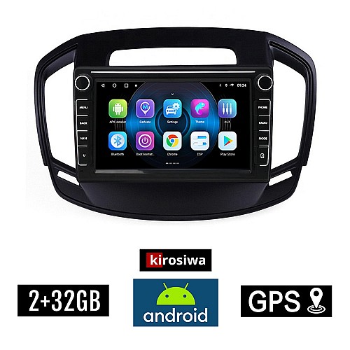 OPEL INSIGNIA (2014-2017) Android οθόνη αυτοκίνητου 2GB με GPS WI-FI (ηχοσύστημα αφής 8" ιντσών OEM Youtube Playstore MP3 USB Radio Bluetooth Mirrorlink εργοστασιακή, 4x60W, Navi)
