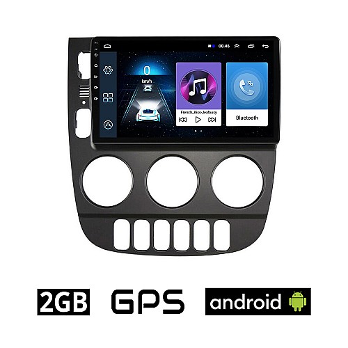 MERCEDES ML (W163) 1998 - 2005 Android οθόνη αυτοκίνητου 2GB με GPS WI-FI (ηχοσύστημα αφής 9" ιντσών OEM Youtube Playstore MP3 USB Radio Bluetooth Mirrorlink εργοστασιακή, 4x60W, AUX)