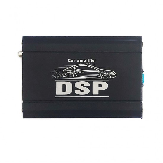 Ενισχυτής Mini για Android οθόνες Plug and Play (200W τετρακάναλος DSP amplifier ήχος Bass Subwoofer ηχοσύστημα 7" 9" 10" ιντσών οθόνη αυτοκίνητου equalizer OEM αφής GPS WI-FI Carplay USB MP3 car 4X200W box)