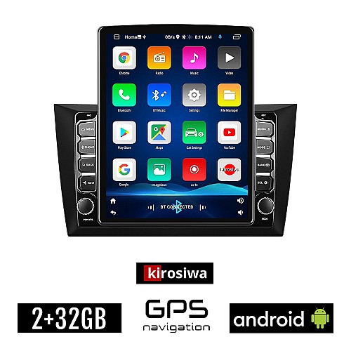 KIROSIWA VOLKSWAGEN GOLF 6 (2008 - 2013) Android οθόνη αυτοκίνητου 2GB με GPS WI-FI (VW ηχοσύστημα αφής 9.7" ιντσών Youtube Playstore MP3 USB Radio Bluetooth Mirrorlink εργοστασιακή, 4x60W, AUX, μαύρη)