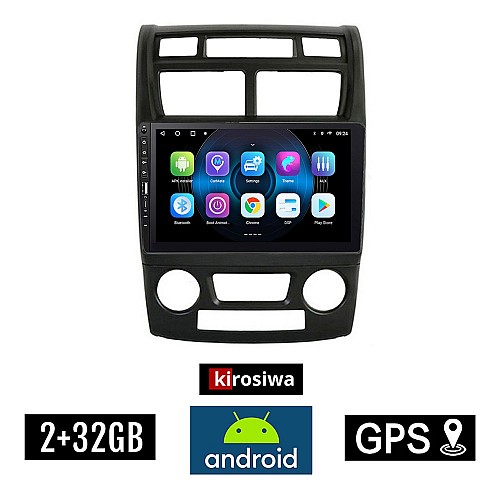 KIA SPORTAGE (2004-2010) *με αυτόματο κλιματισμό Android οθόνη αυτοκίνητου 2GB με GPS WI-FI (ηχοσύστημα αφής 9" ιντσών OEM Youtube Playstore MP3 USB Radio Bluetooth Mirrorlink εργοστασιακή, 4x60W, Navi) WR7078186