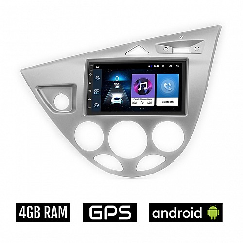 FORD FOCUS (1998-2004) Android οθόνη αυτοκίνητου 4GB με GPS WI-FI (ηχοσύστημα αφής 7" ιντσών OEM Youtube Playstore MP3 USB Radio Bluetooth Mirrorlink εργοστασιακή, 4x60W, AUX) FR82-4GB