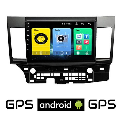 MITSUBISHI LANCER (μετά το 2008) Android οθόνη αυτοκίνητου με GPS WI-FI (ηχοσύστημα αφής 10" ιντσών OEM Youtube Playstore MP3 USB Radio Bluetooth Mirrorlink εργοστασιακή, 4x60W, AUX) MIT323