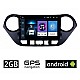 HYUNDAI i10 (μετά το 2014) Android οθόνη αυτοκίνητου 2GB με GPS WI-FI (ηχοσύστημα αφής 9" ιντσών OEM Youtube Playstore MP3 USB Radio Bluetooth Mirrorlink εργοστασιακή, 4x60W, AUX) HY270-2GB