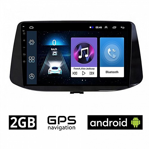 HYUNDAI i30 (μετά το 2018) Android οθόνη αυτοκίνητου με GPS WI-FI 2GB (ηχοσύστημα αφής 9" ιντσών OEM Youtube Playstore MP3 USB Radio Bluetooth Mirrorlink εργοστασιακή, 4x60W, AUX) HY275-2GB