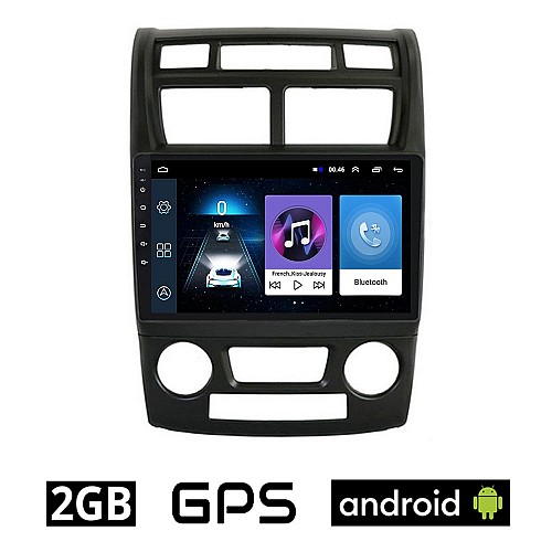 KIA SPORTAGE (2004-2010) *με αυτόματο κλιματισμό Android οθόνη αυτοκίνητου 2GB με GPS WI-FI (ηχοσύστημα αφής 9" ιντσών OEM Youtube Playstore MP3 USB Radio Bluetooth Mirrorlink εργοστασιακή, 4x60W, AUX) KI227-2GB
