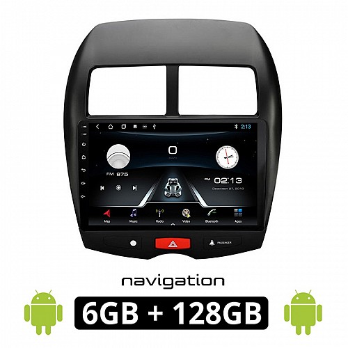 PEUGEOT 4008 (2012 - 2018) Android οθόνη αυτοκίνητου 6GB με GPS WI-FI (ηχοσύστημα αφής 10" ιντσών OEM Youtube Playstore MP3 USB Radio Bluetooth Mirrorlink εργοστασιακή, 4x60W, AUX)