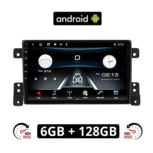 SUZUKI GRAND VITARA (2005 - 2015) Android οθόνη αυτοκίνητου 6GB με GPS WI-FI (ηχοσύστημα αφής 9" ιντσών OEM Youtube Playstore MP3 USB Radio Bluetooth Mirrorlink εργοστασιακή, AUX, 4x60W) SU361-6GB