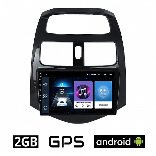 CHEVROLET SPARK 2009-2015 Android οθόνη αυτοκίνητου 2GB με GPS WI-FI (ηχοσύστημα αφής 9" ιντσών OEM Youtube Playstore MP3 USB Radio Bluetooth Mirrorlink εργοστασιακή, 4x60W, AUX) CH58-2GB