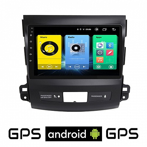 CITROEN C-CROSSER (μετά το 2007) Android οθόνη αυτοκίνητου με GPS WI-FI (ηχοσύστημα αφής 9" ιντσών OEM Youtube Playstore MP3 USB Radio Bluetooth Mirrorlink εργοστασιακή, 4x60W, AUX) CIT99