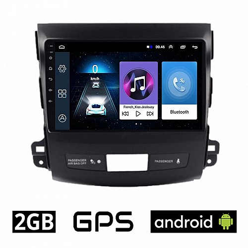 CITROEN C-CROSSER (μετά το 2007)  Android οθόνη αυτοκίνητου 2GB με GPS WI-FI (ηχοσύστημα αφής 9" ιντσών OEM Youtube Playstore MP3 USB Radio Bluetooth Mirrorlink εργοστασιακή, 4x60W, AUX) CIT99-2GB