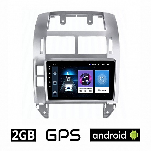 VOLKSWAGEN VW POLO (2002-2009) Android οθόνη αυτοκίνητου 2GB με GPS WI-FI (ηχοσύστημα αφής 9" ιντσών OEM Youtube Playstore MP3 USB Radio Bluetooth Mirrorlink, 4x60W, AUX) VO74-2GB