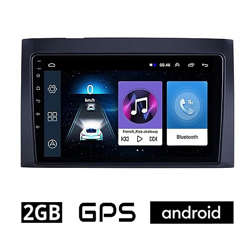 ISUZU D-MAX (2003 - 2011) Android οθόνη αυτοκίνητου 2GB με GPS WI-FI (ηχοσύστημα αφής 9" ιντσών OEM Youtube Playstore MP3 USB Radio Bluetooth Mirrorlink εργοστασιακή, 4x60W, AUX) IS77-2GB