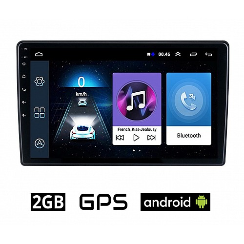 MERCEDES C (W203) 1999-2004 Android οθόνη αυτοκίνητου 2GB με GPS WI-FI (ηχοσύστημα αφής 9" ιντσών OEM Benz Youtube Playstore MP3 USB Radio Bluetooth Mirrorlink εργοστασιακή, 4x60W, AUX)