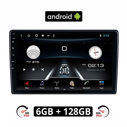 MERCEDES CLK (W209) 1999-2004 Android οθόνη αυτοκίνητου 6GB με GPS WI-FI (ηχοσύστημα αφής 9" ιντσών OEM Benz Youtube Playstore MP3 USB Radio Bluetooth Mirrorlink εργοστασιακή, 4x60W, AUX)
