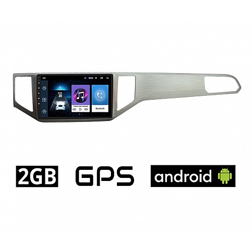 VOLKSWAGEN GOLF SPORTSVAN (μετά το 2014) VW Android οθόνη αυτοκίνητου 2GB με GPS WI-FI (ηχοσύστημα αφής 10" ιντσών OEM Youtube Playstore MP3 USB Radio Bluetooth Mirrorlink εργοστασιακή, 4x60W, AUX) VW84-2GB