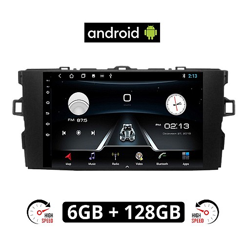 TOYOTA AURIS (2007-2012) Android οθόνη αυτοκίνητου 6GB με GPS WI-FI (ηχοσύστημα αφής 7" ιντσών OEM Youtube Playstore MP3 USB Radio Bluetooth Mirrorlink εργοστασιακή, AUX, 4x60W) TO29-6GB