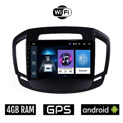 OPEL INSIGNIA (2014-2017) Android οθόνη αυτοκίνητου 4GB με GPS WI-FI (ηχοσύστημα αφής 9" ιντσών OEM Youtube Playstore MP3 USB Radio Bluetooth Mirrorlink εργοστασιακή, 4x60W, AUX)