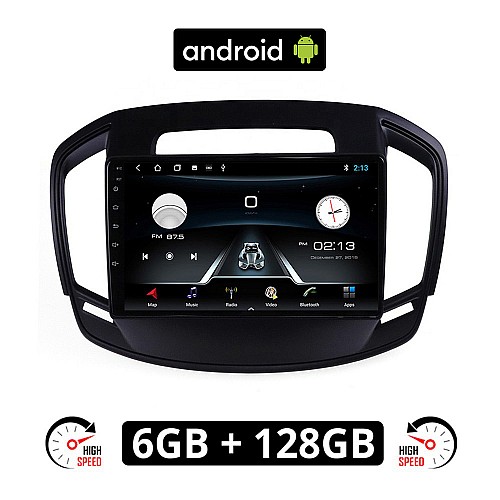 OPEL INSIGNIA (2014-2017) Android οθόνη αυτοκίνητου 6GB με GPS WI-FI (ηχοσύστημα αφής 9" ιντσών OEM Youtube Playstore MP3 USB Radio Bluetooth Mirrorlink εργοστασιακή, 4x60W, AUX) OP35-6GB
