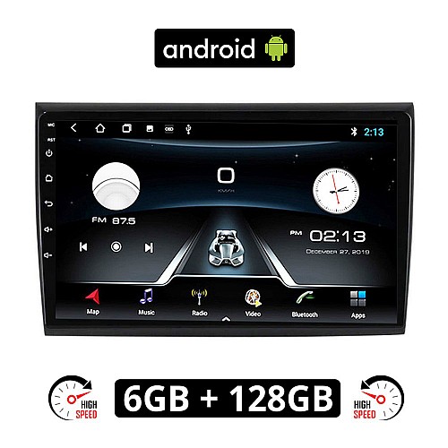 FIAT BRAVO (μετά το 2007) Android οθόνη αυτοκίνητου 6GB με GPS WI-FI (ηχοσύστημα αφής 9" ιντσών OEM Youtube Playstore MP3 USB Radio Bluetooth Mirrorlink εργοστασιακή, 4x60W, AUX) FT139-6GB