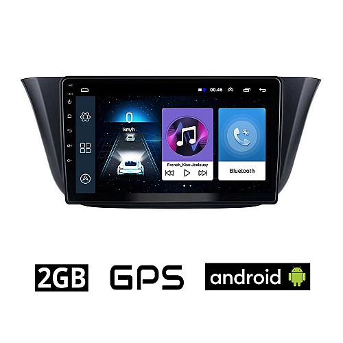 IVECO DAILY (μετά το 2014) Android οθόνη αυτοκίνητου 2GB με GPS WI-FI (ηχοσύστημα αφής 9" ιντσών OEM Youtube Playstore MP3 USB Radio Bluetooth Mirrorlink εργοστασιακή, 4x60W, AUX) IV12-2GB