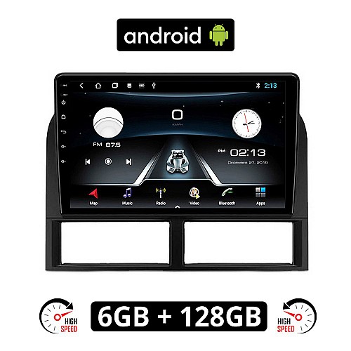 JEEP GRAND CHEROKEE (1999-2004) Android οθόνη αυτοκίνητου 6GB με GPS WI-FI (ηχοσύστημα αφής 9" ιντσών OEM Youtube Playstore MP3 USB Radio Bluetooth Mirrorlink εργοστασιακή, 4x60W, AUX)