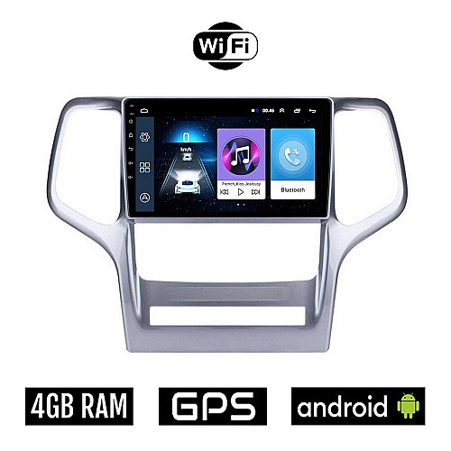 JEEP GRAND CHEROKEE (μετά το 2011) Android οθόνη αυτοκίνητου 4GB με GPS WI-FI (ηχοσύστημα αφής 9" ιντσών OEM Youtube Playstore MP3 USB Radio Bluetooth εργοστασιακή, 4x60W, AUX)