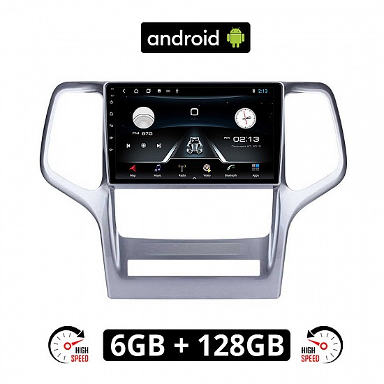 JEEP GRAND CHEROKEE (μετά το 2011) Android οθόνη αυτοκίνητου 6GB με GPS WI-FI (ηχοσύστημα αφής 9" ιντσών OEM Youtube Playstore MP3 USB Radio Bluetooth Mirrorlink εργοστασιακή, 4x60W, AUX) JE55-6GB