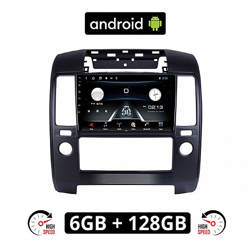 NISSAN NAVARA D40 (2006-2011) Android οθόνη αυτοκίνητου 6GB με GPS WI-FI (ηχοσύστημα αφής 9" ιντσών OEM Youtube Playstore MP3 USB Radio Bluetooth Mirrorlink εργοστασιακή, 4x60W, AUX, D 40)