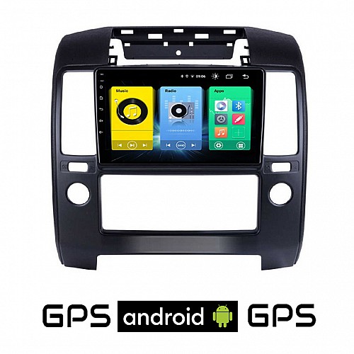 NISSAN NAVARA (2006-2011) Android οθόνη αυτοκίνητου με GPS WI-FI (ηχοσύστημα αφής 9" ιντσών OEM Youtube Playstore MP3 USB Radio Bluetooth Mirrorlink εργοστασιακή, 4x60W, AUX) NIS11
