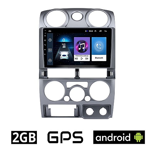 ISUZU D-MAX (2008-2012) Android οθόνη αυτοκίνητου 2GB με GPS WI-FI (ηχοσύστημα αφής 9" ιντσών OEM Youtube Playstore MP3 USB Radio Bluetooth Mirrorlink εργοστασιακή, 4x60W, AUX) IS120-2GB