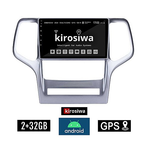 KIROSIWA 2+32GB JEEP GRAND CHEROKEE (μετά το 2011) Android οθόνη αυτοκίνητου 2GB με GPS WI-FI (ηχοσύστημα αφής 9" ιντσών OEM Youtube Playstore MP3 USB Radio Bluetooth Mirrorlink εργοστασιακή, 4x60W, AUX) AR-1152