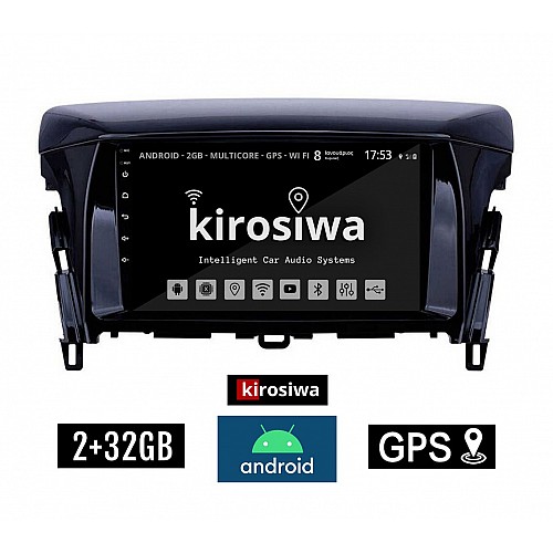 KIROSIWA 2+32GB MITSUBISHI ECLIPSE CROSS (μετά το 2018) Android οθόνη αυτοκίνητου 2GB με GPS WI-FI (ηχοσύστημα αφής 9" ιντσών OEM Youtube Playstore MP3 USB Radio Bluetooth Mirrorlink εργοστασιακή, 4x60W, AUX) AR-1172