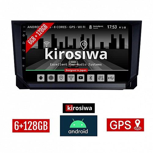 KIROSIWA 6+128GB MAZDA CX-9 (2006-2015) Android οθόνη αυτοκίνητου 6GB με GPS WI-FI (ηχοσύστημα αφής 9" ιντσών OEM Youtube Playstore MP3 USB Radio Bluetooth Mirrorlink DSP Apple Carplay Android Auto 4G SIM card 4x60W, AUX) AR-1177