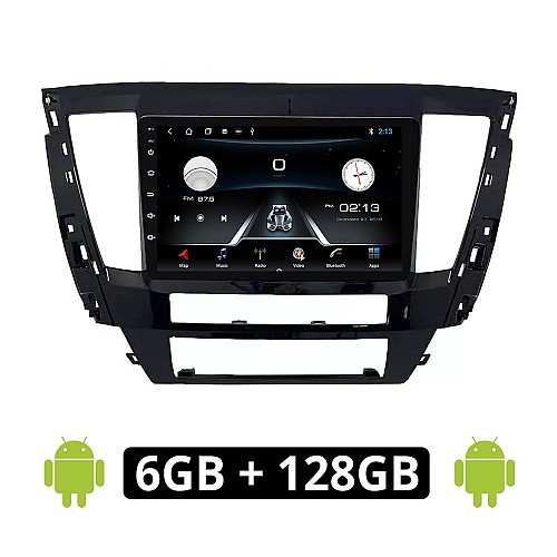 MITSUBISHI L200 (μετά το 2020) Android οθόνη αυτοκίνητου 6GB με GPS WI-FI (ηχοσύστημα αφής 10" ιντσών OEM Youtube Playstore MP3 USB Radio Bluetooth Mirrorlink εργοστασιακή, 4x60W, AUX) MIT65-6GB
