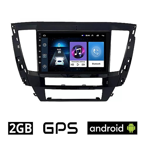 MITSUBISHI L200 (μετά το 2020) Android οθόνη αυτοκίνητου 2GB με GPS WI-FI (ηχοσύστημα αφής 10" ιντσών OEM Youtube Playstore MP3 USB Radio Bluetooth Mirrorlink εργοστασιακή 4x60W, AUX) MIT65-2GB