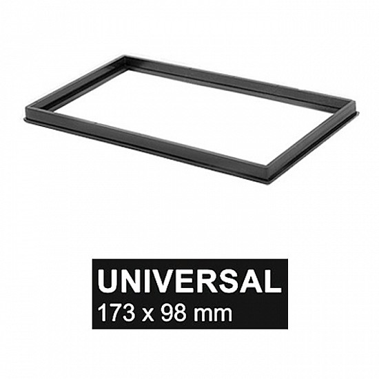 Universal 2-DIN πλαίσιο - φιλετάκι (ειδικό για Ευρωπαϊκών διαστάσεων προσόψεις 173mm x 98mm)