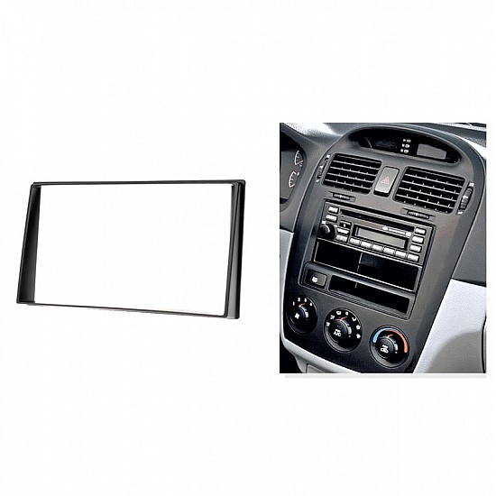 Πρόσοψη Kia Cerato, Magentis, Optima (2-DIN πλαίσιο για ηχοσύστημα ή οθόνη αυτοκινήτου 2DIN φιλέτο 2 DIN)