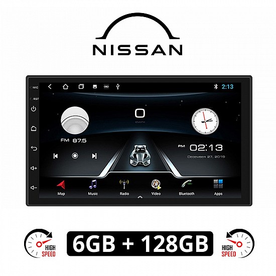 NISSAN NAVARA (2004-2016) Android οθόνη αυτοκίνητου 6GB με GPS WI-FI (ηχοσύστημα αφής 7" ιντσών OEM Youtube Playstore MP3 USB Radio Bluetooth Mirrorlink εργοστασιακή, 4x60W, AUX) NIS136-6GB